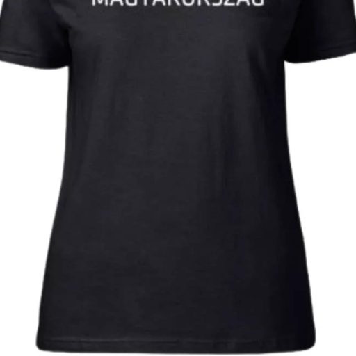 Magyarország póló felnőtt fekete női