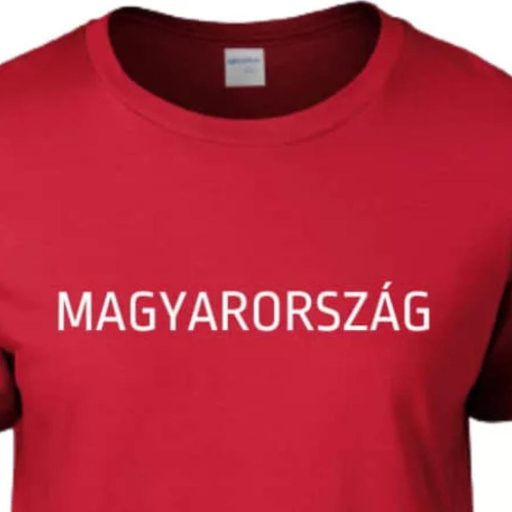 Magyarország póló felnőtt piros női