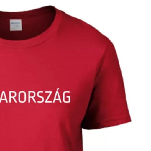 Magyarország póló felnőtt piros női