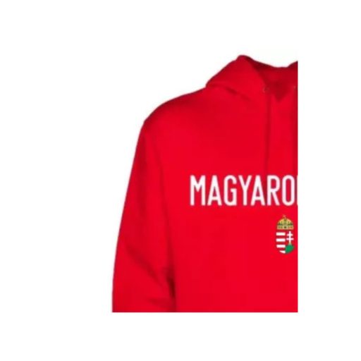 Magyarország pulóver felnőtt kapucnis piros