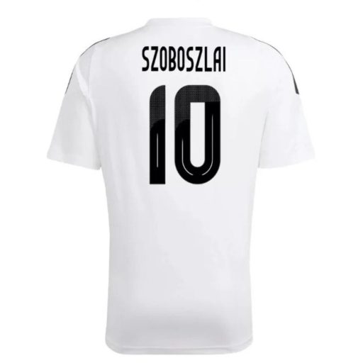 Magyarország mez felső szurkolói Adidas gyerek fehér T24 SZOBOSZLAI 10