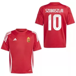   Magyarország mez felső szurkolói Adidas gyerek piros T24 SZOBOSZLAI 10
