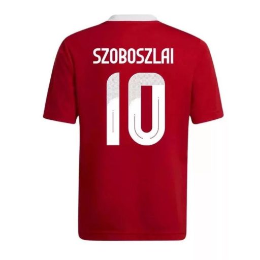 Magyarország mez felső szurkolói Női Adidas V felnőtt Piros SZOBOSZLAI 10