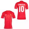 Magyarország mez felső szurkolói Adidas T24 piros felnőtt SZOBOSZLAI 10