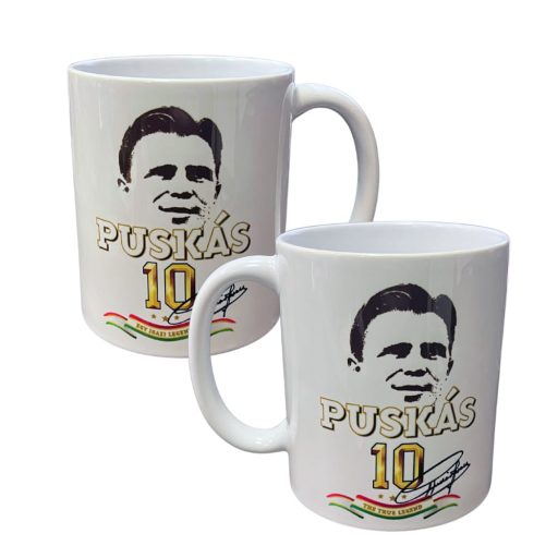 Puskás bögre The True Legend
