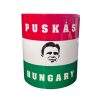 Puskás bögre trikolor