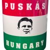 Puskás bögre trikolor
