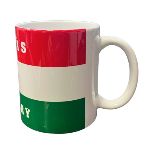 Puskás bögre trikolor