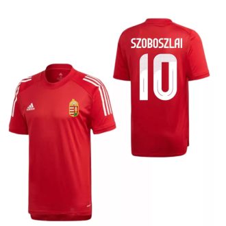   Magyarország mez felső szurkolói Adidas SZOBOSZLAI 10 piros felnőtt CON