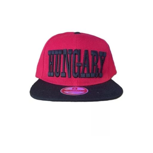 Magyarország baseball sapka snapback piros-fekete