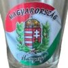 Magyarország stampedlis pohár trikolor címeres koszorús
