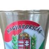 Magyarország stampedlis pohár trikolor címeres koszorús