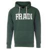 Fradi pulóver kapucnis felnőtt "FRADI" felirat