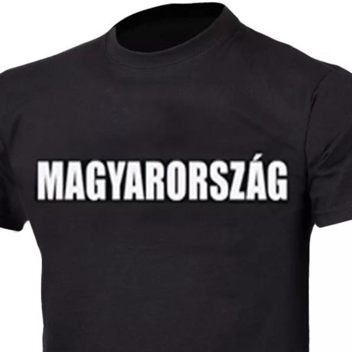 Magyarország póló gyerek fekete
