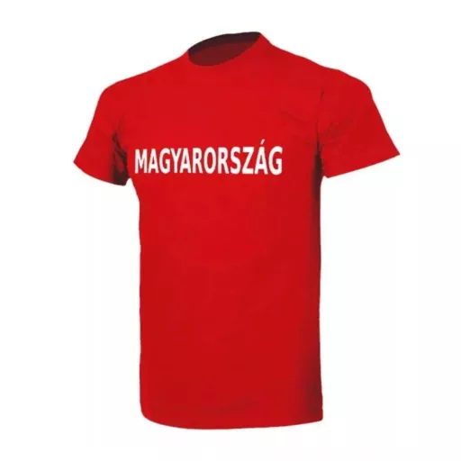 Magyarország póló gyerek piros