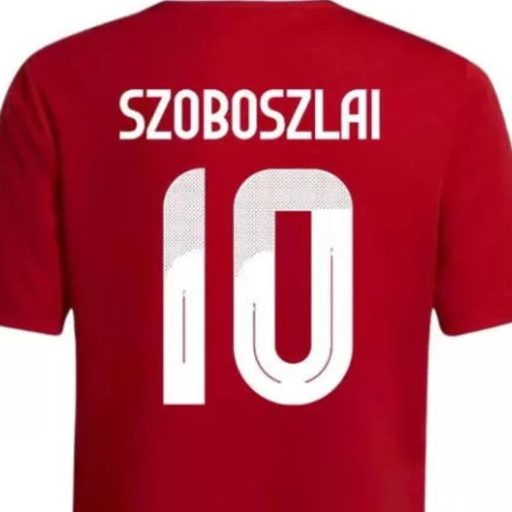 Magyarország mez felső szurkolói Adidas piros felnőtt SZOBOSZLAI 10