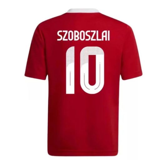 Magyarország mez felső szurkolói Adidas piros felnőtt SZOBOSZLAI 10