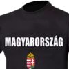 Magyarország póló felnőtt címeres fekete