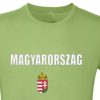Magyarország póló felnőtt címeres zöld