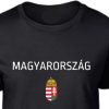 Magyarország póló felnőtt címeres női fekete