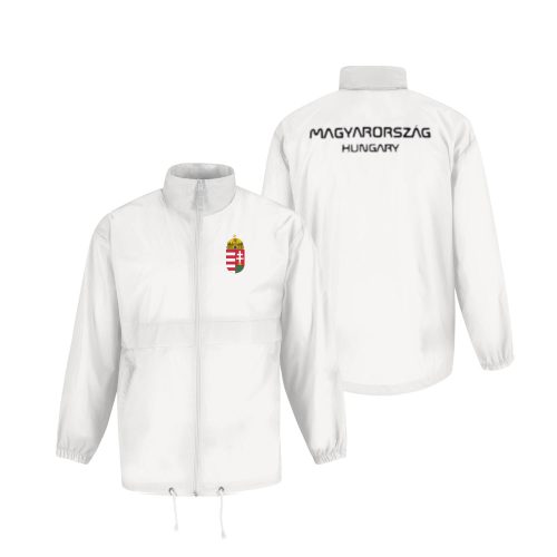 Magyarország széljacket felnőtt Fehér