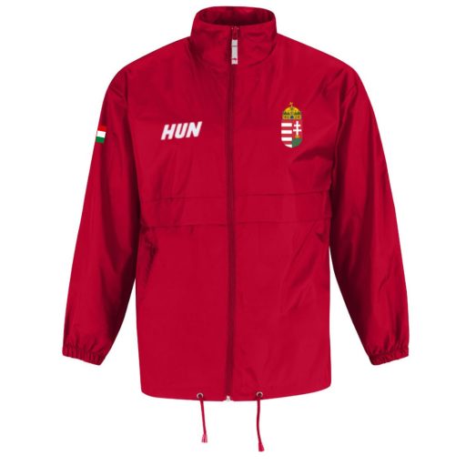 Magyarország széljacket felnőtt Piros