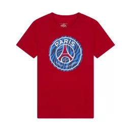 PSG póló gyerek PSG logó piros