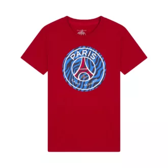 PSG póló gyerek PSG logó piros