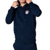 Bayern München pulóver kapucnis-zippes felnőtt Kék