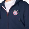 Bayern München pulóver kapucnis-zippes felnőtt Kék