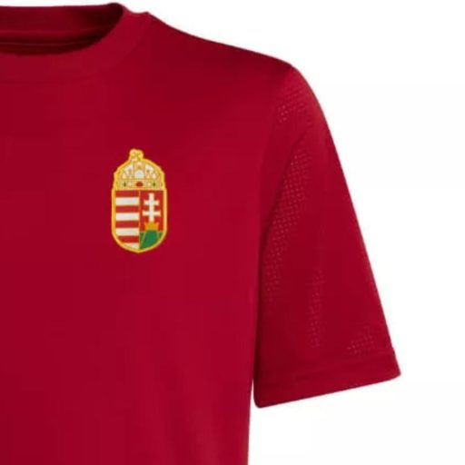 Magyarország mez felső HUNGARY Adidas gyerek kerek nyak Piros