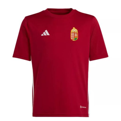 Magyarország mez felső HUNGARY Adidas gyerek kerek nyak Piros