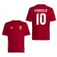 Magyarország mez felső szurkolói SZOBOSZLAI 10 Adidas piros felnőtt