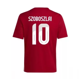   Magyarország mez felső szurkolói SZOBOSZLAI 10 Adidas piros felnőtt