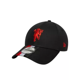 Manchester United baseball sapka New Era fekete Stripe