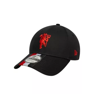 Manchester United baseball sapka New Era fekete Stripe