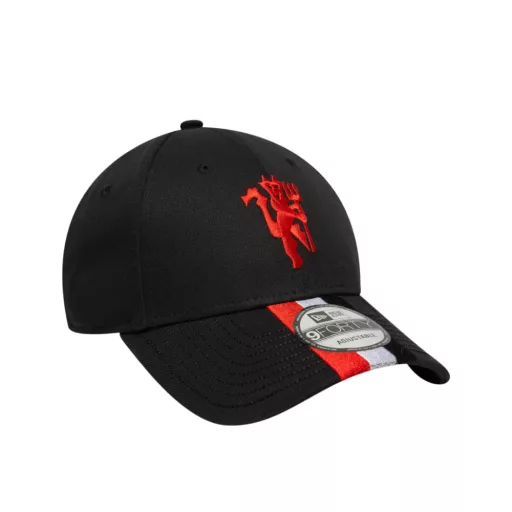 Manchester United baseball sapka New Era fekete Stripe