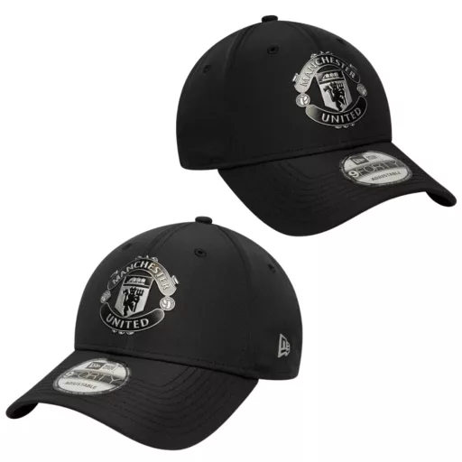 Manchester United baseball sapka New Era fekete felnőtt Reflective