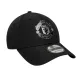   Manchester United baseball sapka New Era fekete felnőtt Reflective