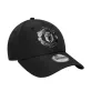   Manchester United baseball sapka New Era fekete gyerek Reflective