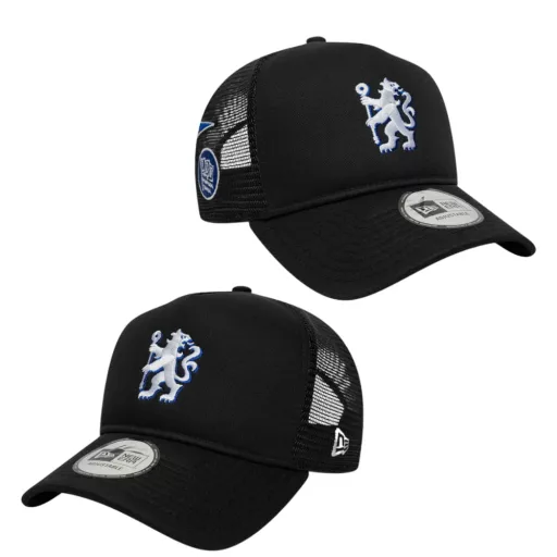 Chelsea baseball sapka New Era fekete hálós