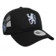 Chelsea baseball sapka New Era fekete hálós