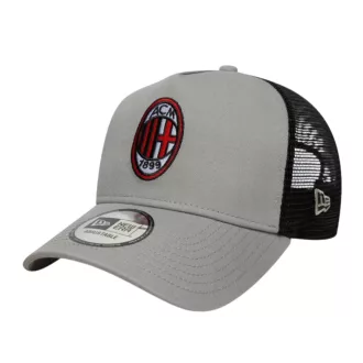 AC Milan baseball sapka New Era szürke hálós