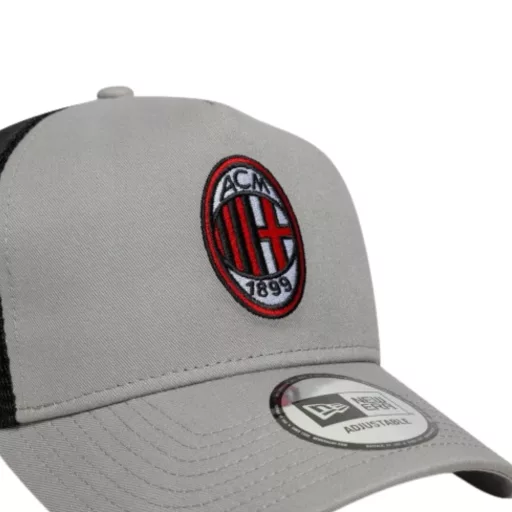 AC Milan baseball sapka New Era szürke hálós