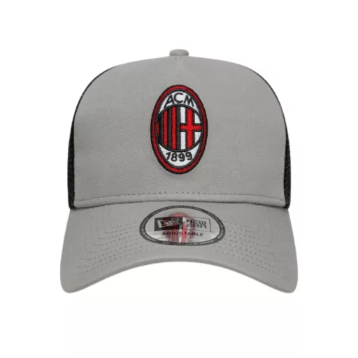 AC Milan baseball sapka New Era szürke hálós