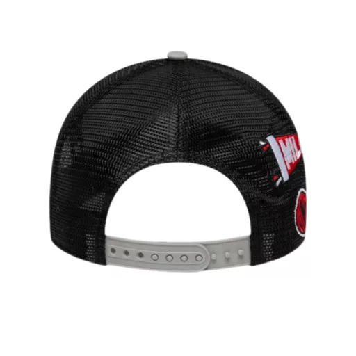 AC Milan baseball sapka New Era szürke hálós