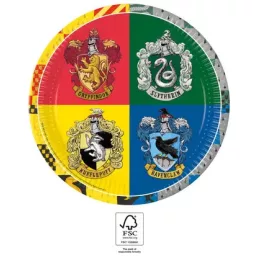 8db papírtányér 23cm HARRY POTTER