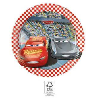 8db papírtányér 20cm Verdák