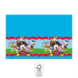 1db Papír Asztaliterítő 120x180cm MICKEY ROCK THE HOUSE