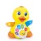 Moni műanyagjáték zenélő táncoló kacsa sárga
